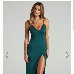 Forrest Green Maxi Dress